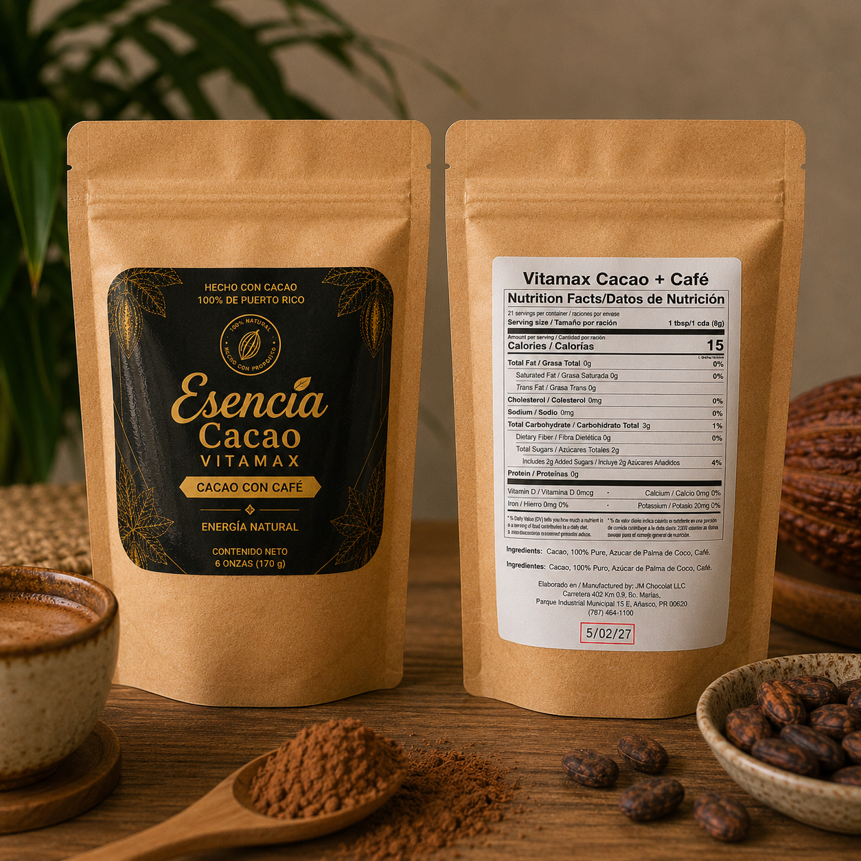 VitaMax - Cacao con Café