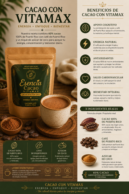 VitaMax - Cacao con Café